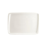 Bonna China Moove 14.25" x 10.25" x h:0.75" Rectangular Warm White Porcelain Platter